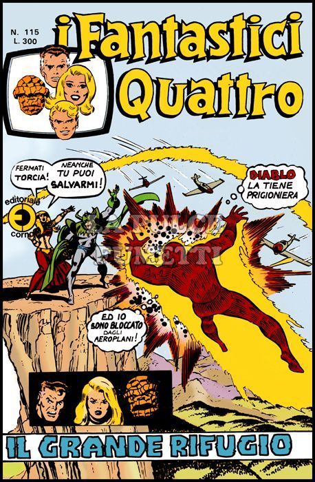 FANTASTICI QUATTRO #   115: IL GRANDE RIFUGIO